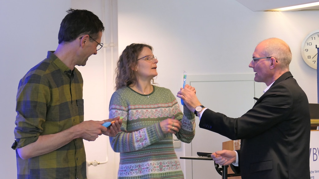 Dr. Elmar Ludwig, Claudia Gratz and Malte Jädicke
